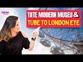 VLOG DE VIAGEM - Tate Museu e Tube to London Eye