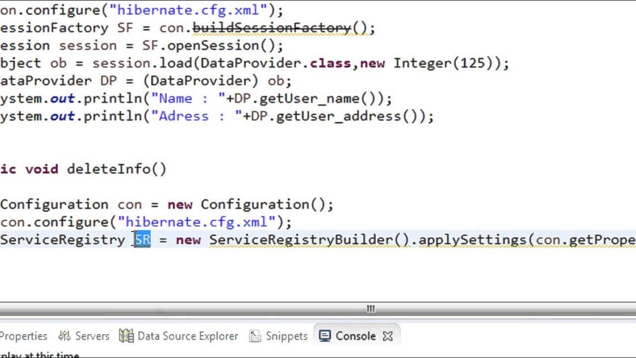 Hibernate - 07 - Using Delete Query - YouTube