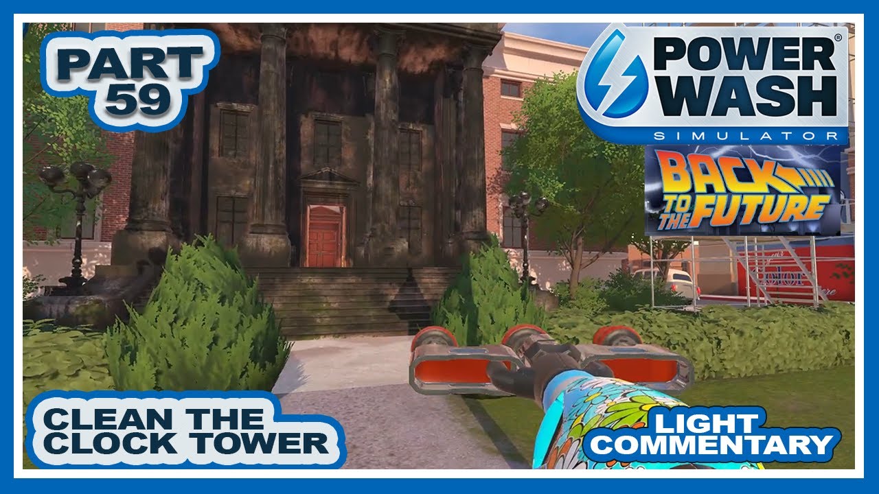 PowerWash Simulator Back to the Future DLC will let you clean