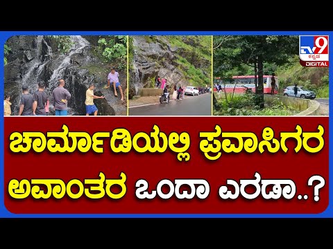 Chamramdighat: ಚಾರ್ಮಾಡಿಯ ಅಪಾಯದ ಸ್ಥಳದಲ್ಲಿ‌ ನಿಂತು ಸೆಲ್ಫಿಗೆ ಮುಂದಾಗುತ್ತಿರುವ ಪ್ರವಾಸಿಗರು| #TV9B