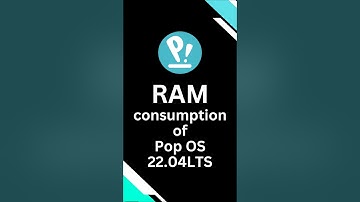 RAM Usage Test: Pop!_OS 22.04 LTS #popos  #linux