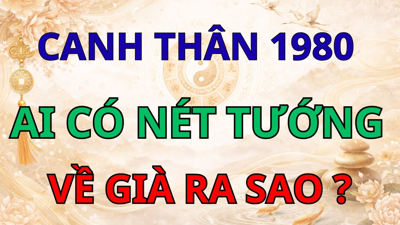 Chúc Mừng Canh Thân 1980: Ai Có 1 Trong 9 Nét Tướng Này, Càng Già Càng Giàu, Hưởng Phúc Trọn Đời.
