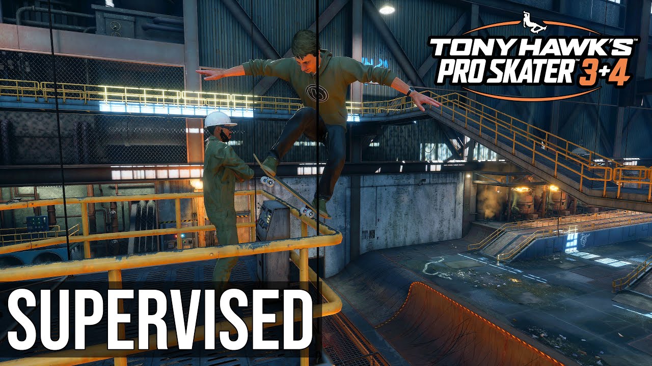 Tony Hawk's Pro Skater 3+4 - THPS 3+4 - Supervised Challenge (Gap Combo Landed Foundry)