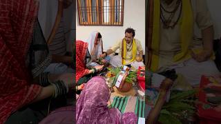 When dignity aligns with the divine❤️ #trending #viral #pooja #bhakti #om #family #home #god #love