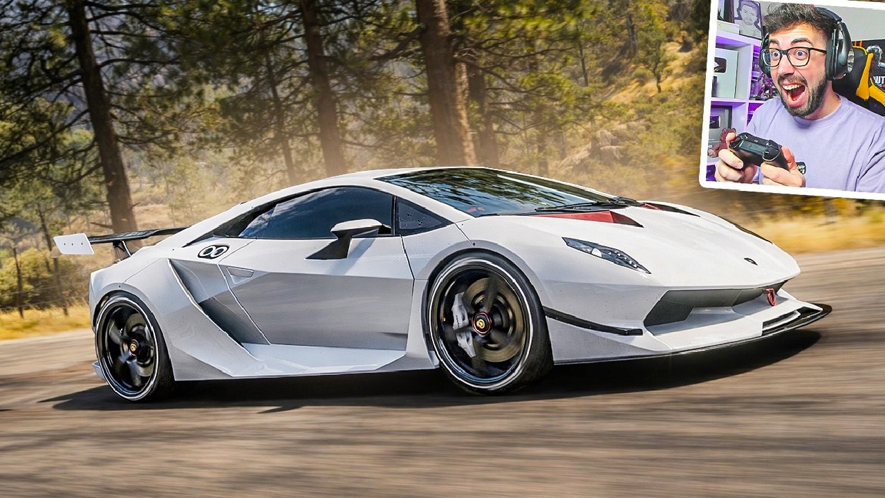 TUNEANDO un LAMBORGHINI SESTO ELEMENTO en FORZA HORIZON 5 😍