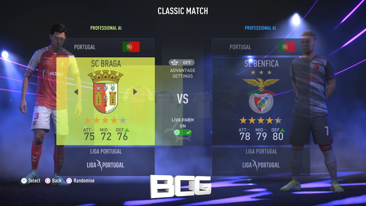 Fifa 22 Primeira Liga Ratings & Kits