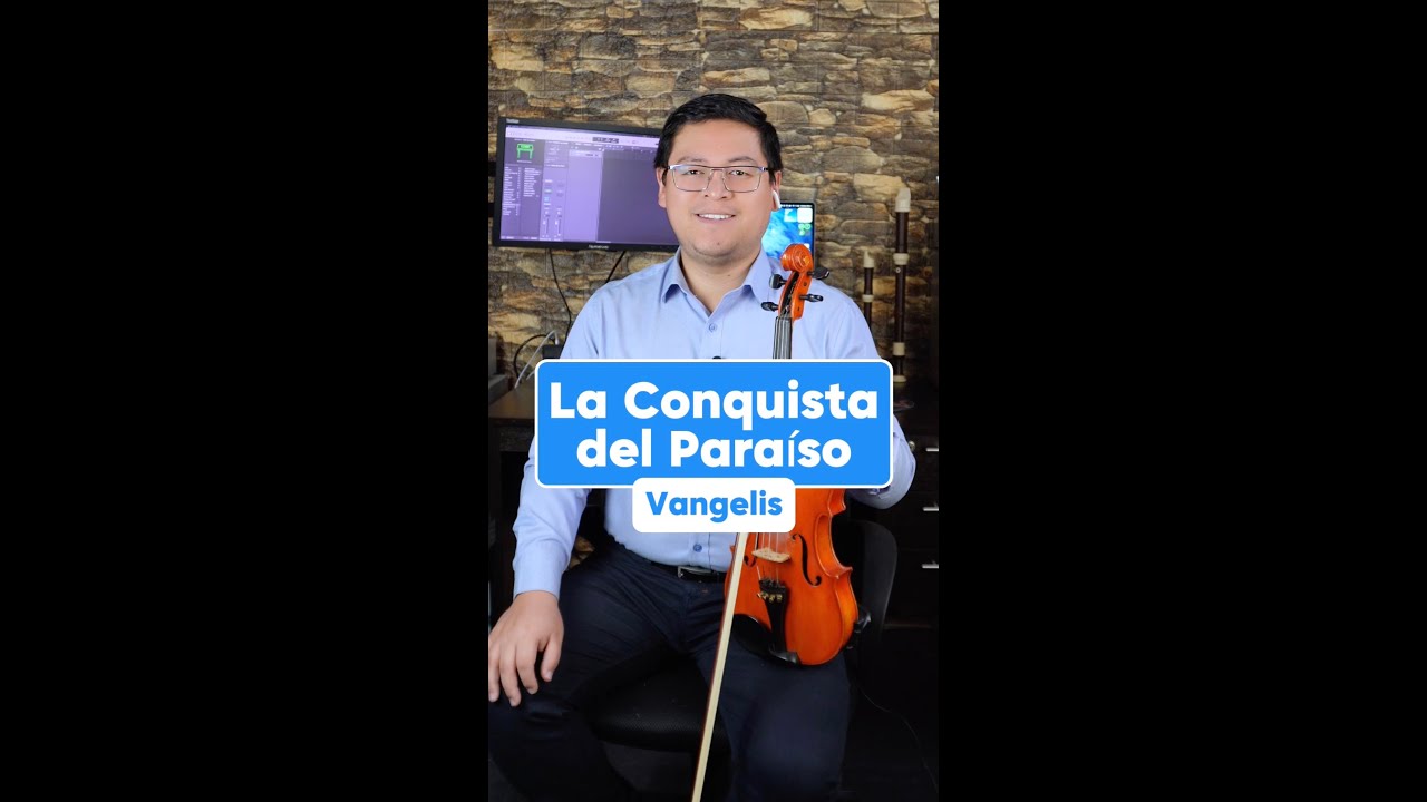 La conquista del paraíso (Conquest of paradise) tutorial violin - Prof. Inti