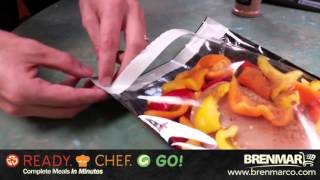 Microwave and Oven Safe Grilling and Cooking Bags Ready Chef Go