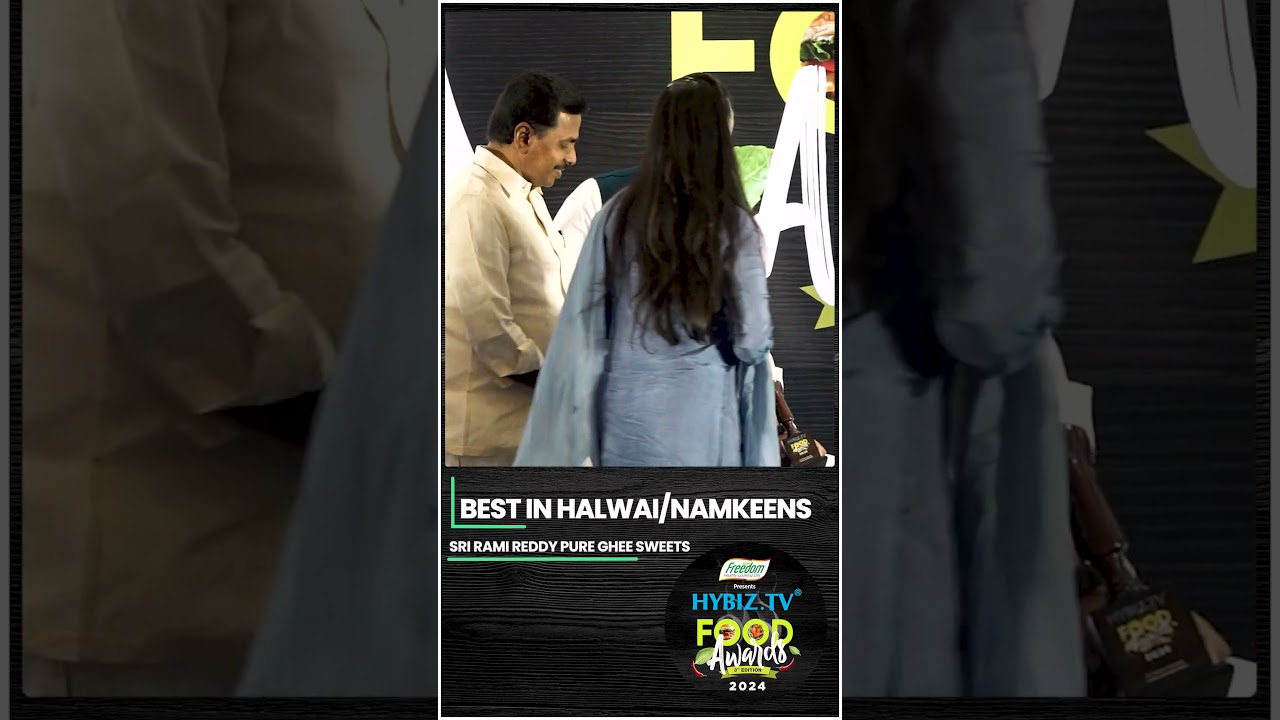 Sri Rami Reddy Pure Ghee Sweets | Best In Halwai / Namkeens | Hybiz Food Awards 2024