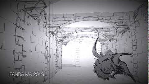 blender 2d animation test 2019