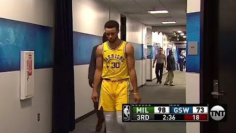 Steph Curry ADDUCTOR INJURY, Leaves Game Doesn’t Return! Bucks vs Warriors