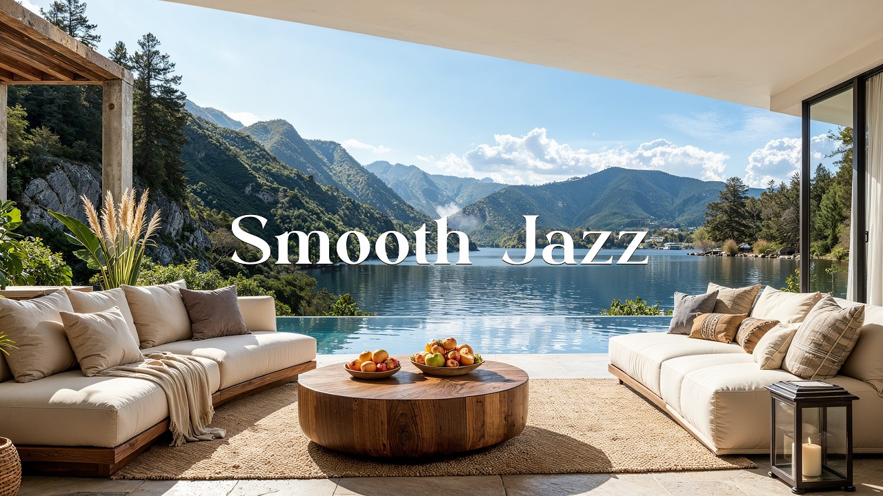 Luxury Balcony Morning Jazz Music | Smooth Jazz for Calm Mind & Work