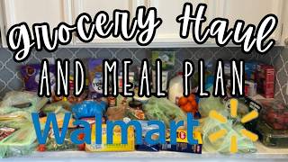 Realistic Walmart Grocery Haul for My Family of 4 | Meal Plan | Molly Purcell | Molly Makes it Easy