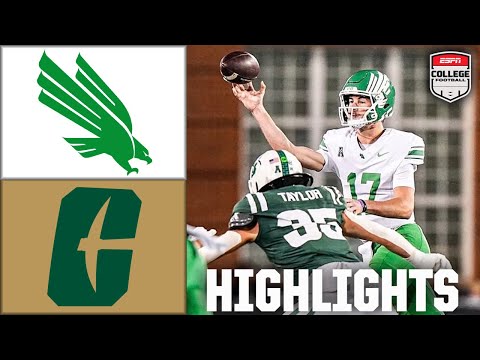North Texas Mean Green vs. Charlotte 49ers | Full Game Highlights | ESPN College Football