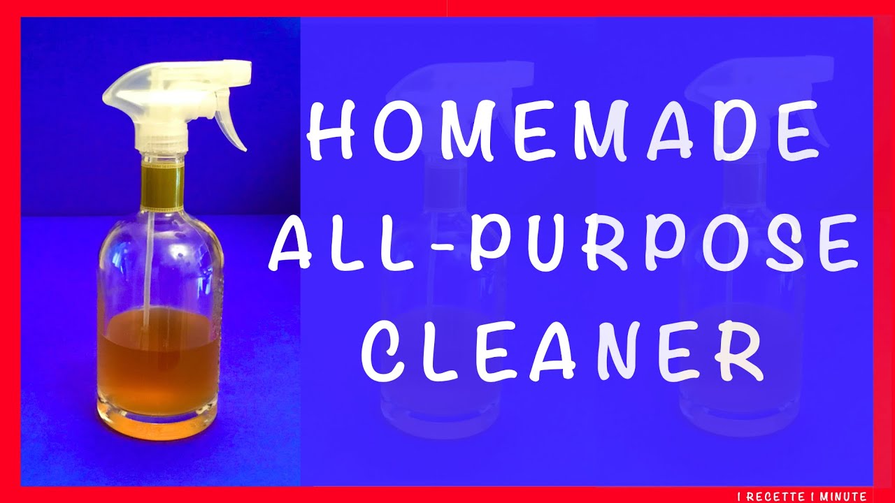How to Make Lemon Vinegar AllPurpose Cleaner / Homemade, Natural, Non