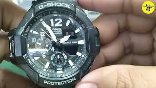 G-Shock GA-1100 Digital and Analog time adjustment