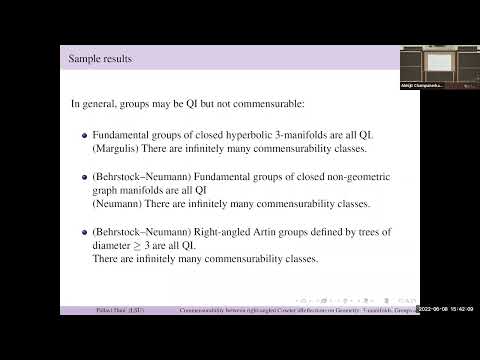 Commensurability between right-angled