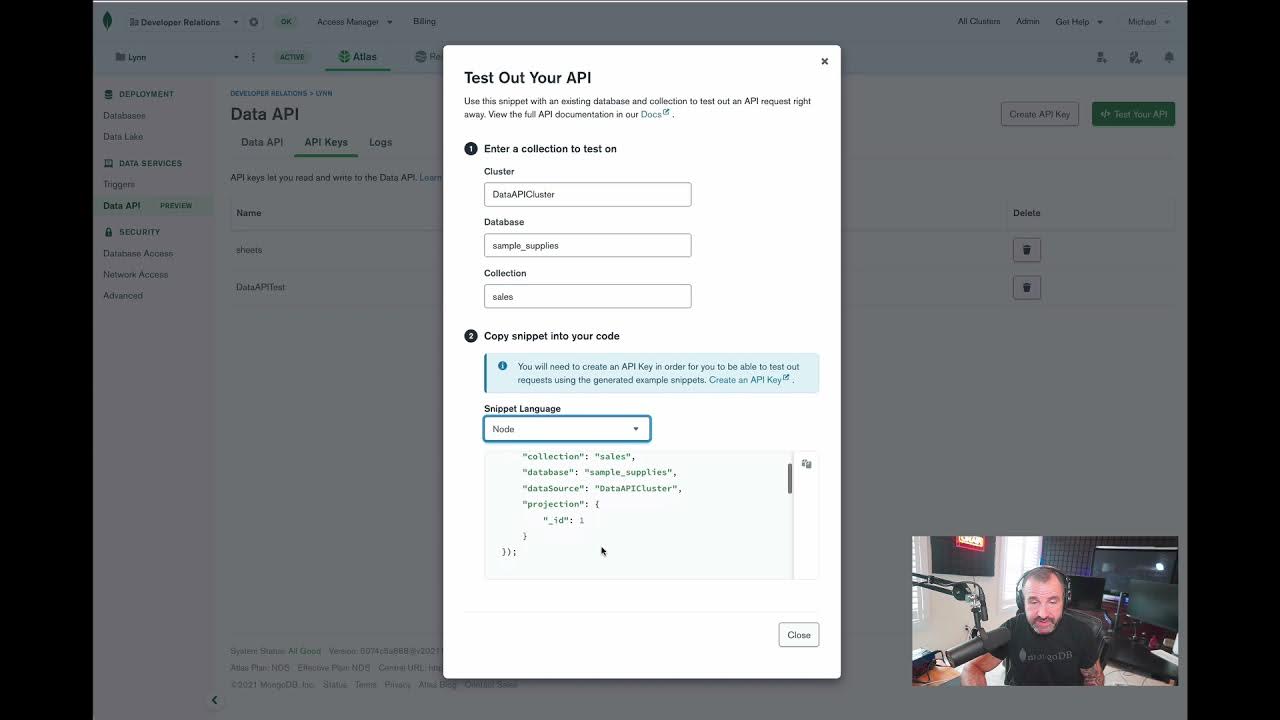 Introducing the MongoDB Data API - YouTube