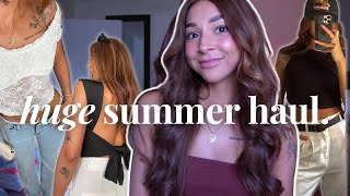 HUGE SUMMER TRY ON HAUL 2023 | Cotton On, REVOLVE, Motel Rocks, 12th Tribe, Amazon