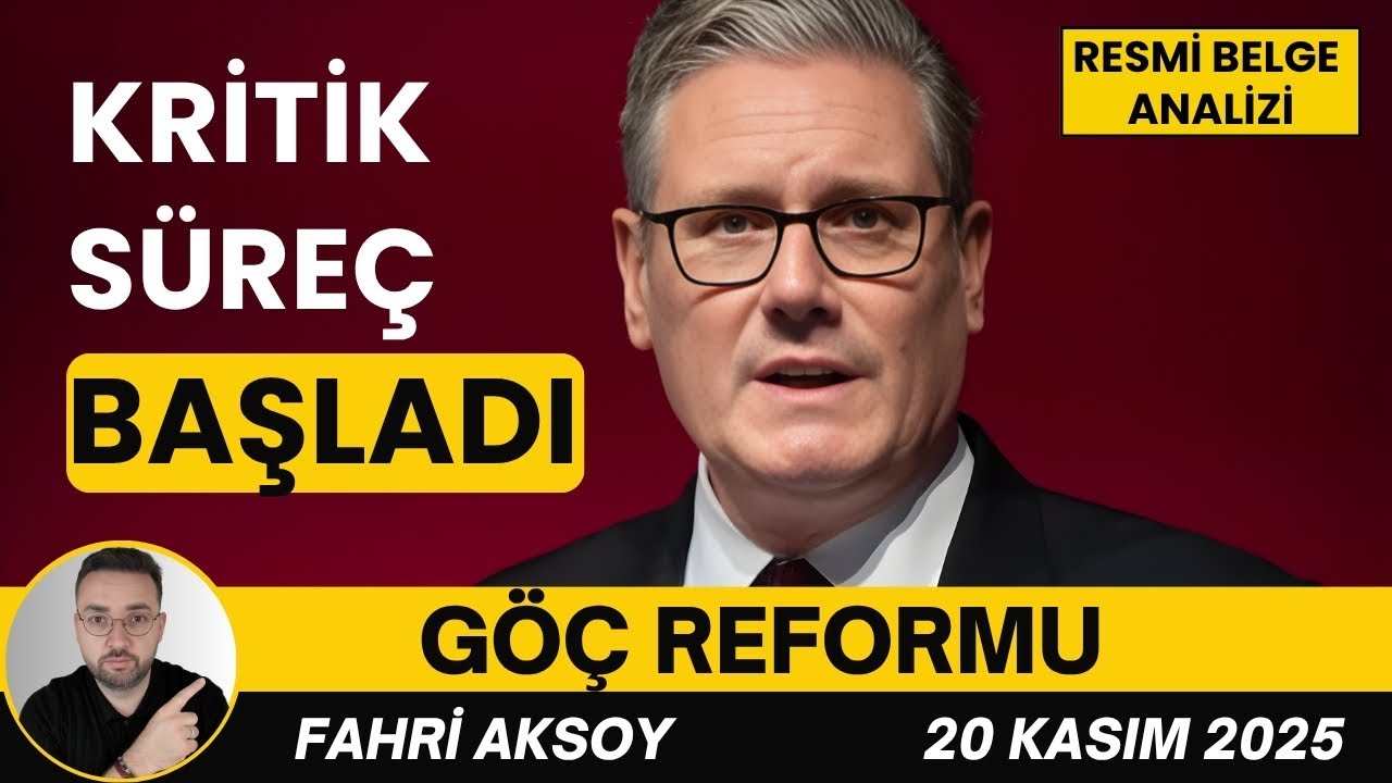 İngiltere Göç Reformu Açıklandı: ILR Süreleri Değişiyor! Kimleri Etkileyecek?