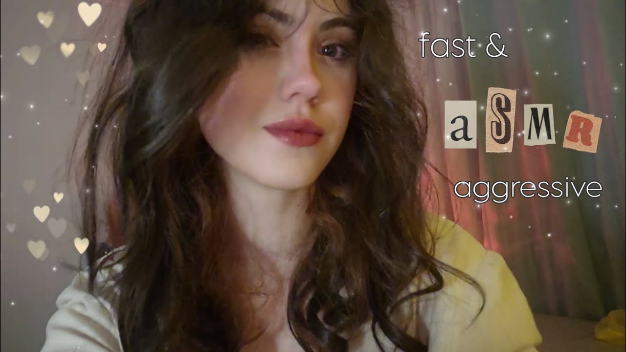 АСМР быстрые и агрессивные триггеры // немного для сдвг  ๋࣭ ⭑ ☾ ˖°