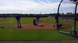 Cubs fielding practice (part 1) 2/27/15