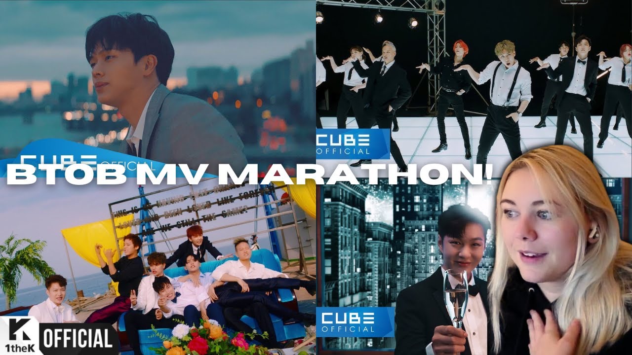 BTOB MV MARATHON! (missing you, only one for me, outsider & performance) MV'S - REACTION!