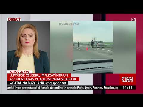 Benny Adegbuyi, copilul și soția sa, implicați într-un accident grav! Circulau cu 200 km/h și au int
