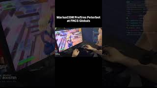 MariusCOW Prefires Peterbot at FNCS Globals 🤯#fortnite