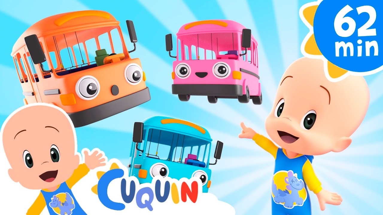 Baby bus y más canciones infantiles con la Familia Telerín | Cleo & Cuquín