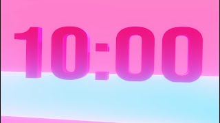 The Ultimate 10 Minute Pink Neon Countdown Experience.