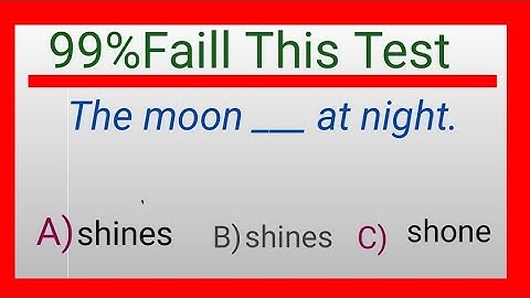 Only 2% Can Pass This English Grammar Quiz!