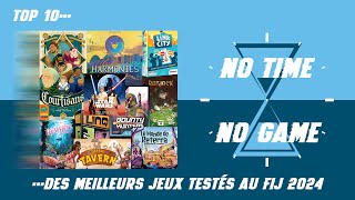 Top 10... Des meilleurs jeux testés au FIJ 2024