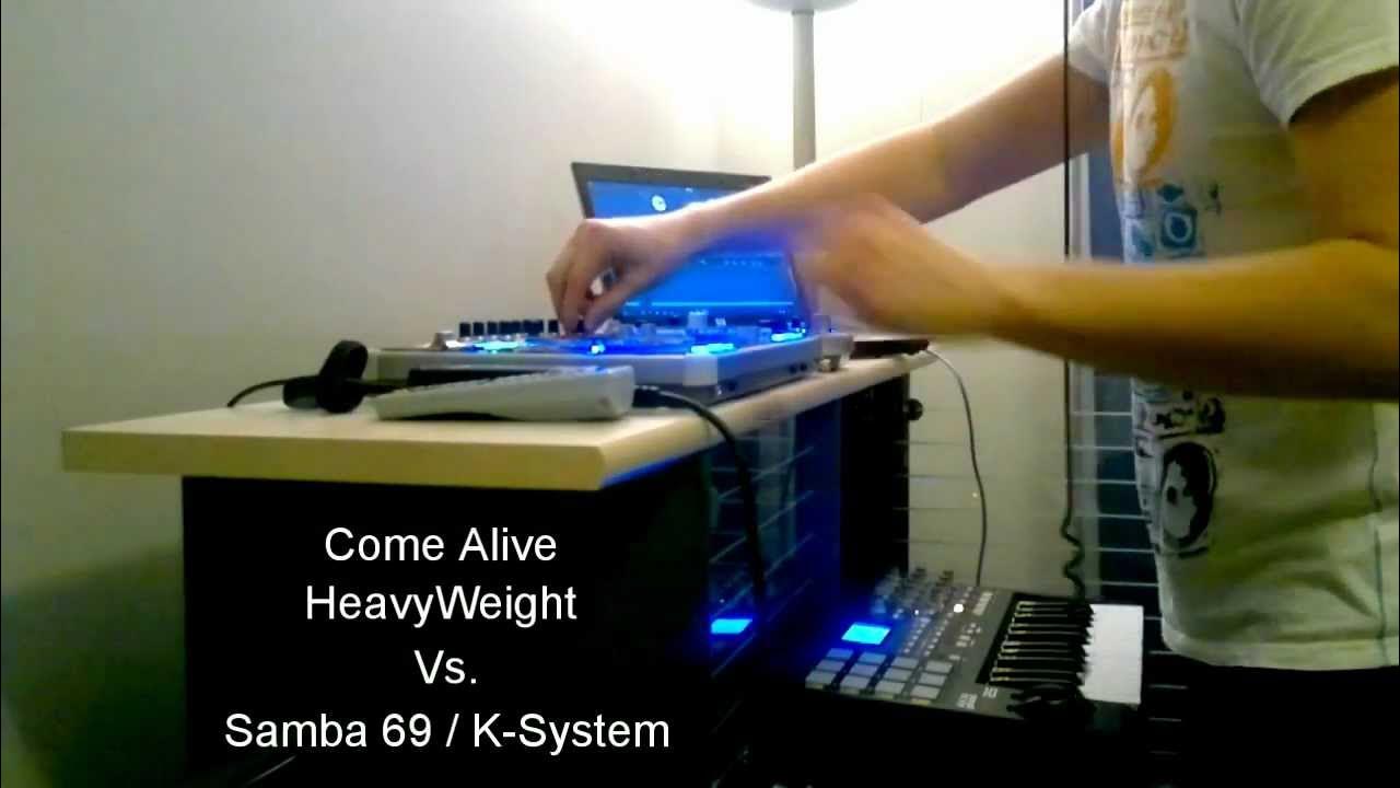 Serato Itch loop roll mini mix with + VCI300 + VFX1 and MPK25 by