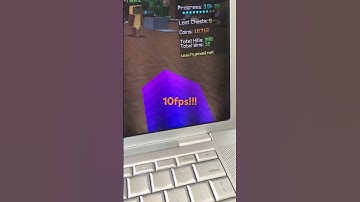 The FPS is pretty much the same even in game! #lowendpc #apple #mac #macos #fps #lowfps #help