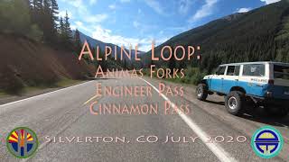Silverton, CO Alpine Loop, July 2020 RZR Ride