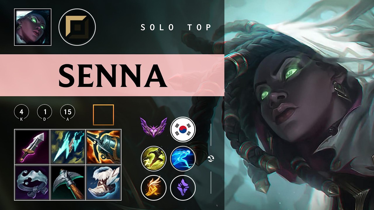 Senna Top vs Nocturne - KR Master Patch 26.03