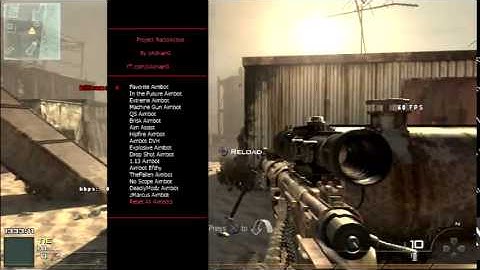 mw2 cfg mod menu