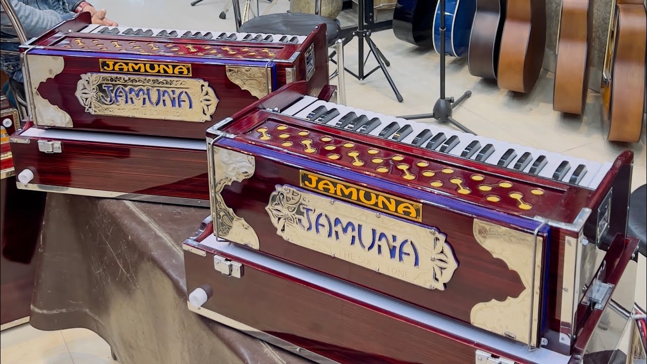 JAMUNA 3 Set Gold Series Harmonium With Coupler Gurbani Shabad 📍