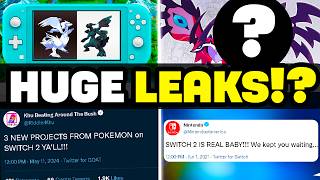 HUGE POKEMON LEAKS?! 3 New Pokemon Game Projects for Switch 2 & Legends ZA Release After March 2025