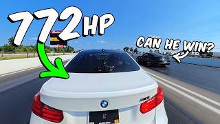 Riding Shotgun in a Tuned M3... It's Fast!