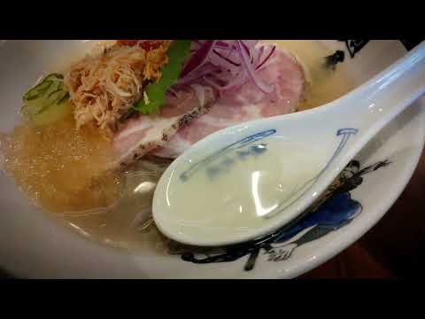 〈麵屋武藏｜麺屋武蔵〉2025麵王總選拳限定for台中首店作客光復店《夏出汁．雞貝蟹旨冷湯》●湯漩演示