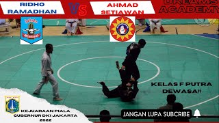 Final F Putra Ahmad Setiawan Merah Pplm Dki Jakarta Vs Ridho Ramadhan Biru Jakarta Pusat