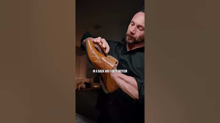 Since I had no dad, this is how to shine your shoes