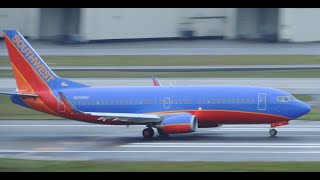 Southwest Airlines Boeing 737-300 N630Wn Takeoff From Pdx