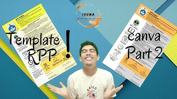 Pembuatan RPP menggunakan Canva dari template yang dibuat Part 2