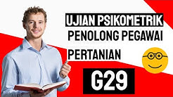 Jom Kerja Kerajaan Ujian Psikometrik Spa Youtube