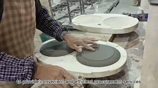 Download Lagu How is the ceramic plate made？ Factory video from Fenn. MP3