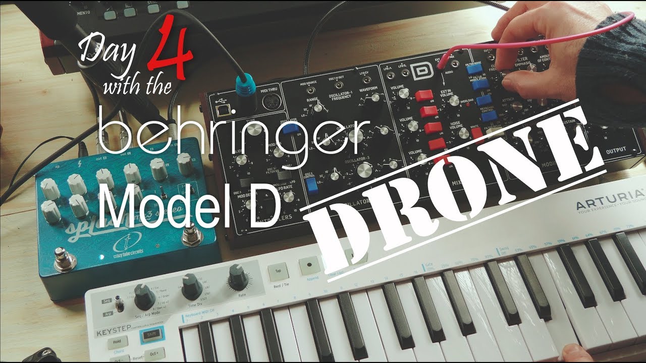 Behringer Model D - Day Four - YouTube