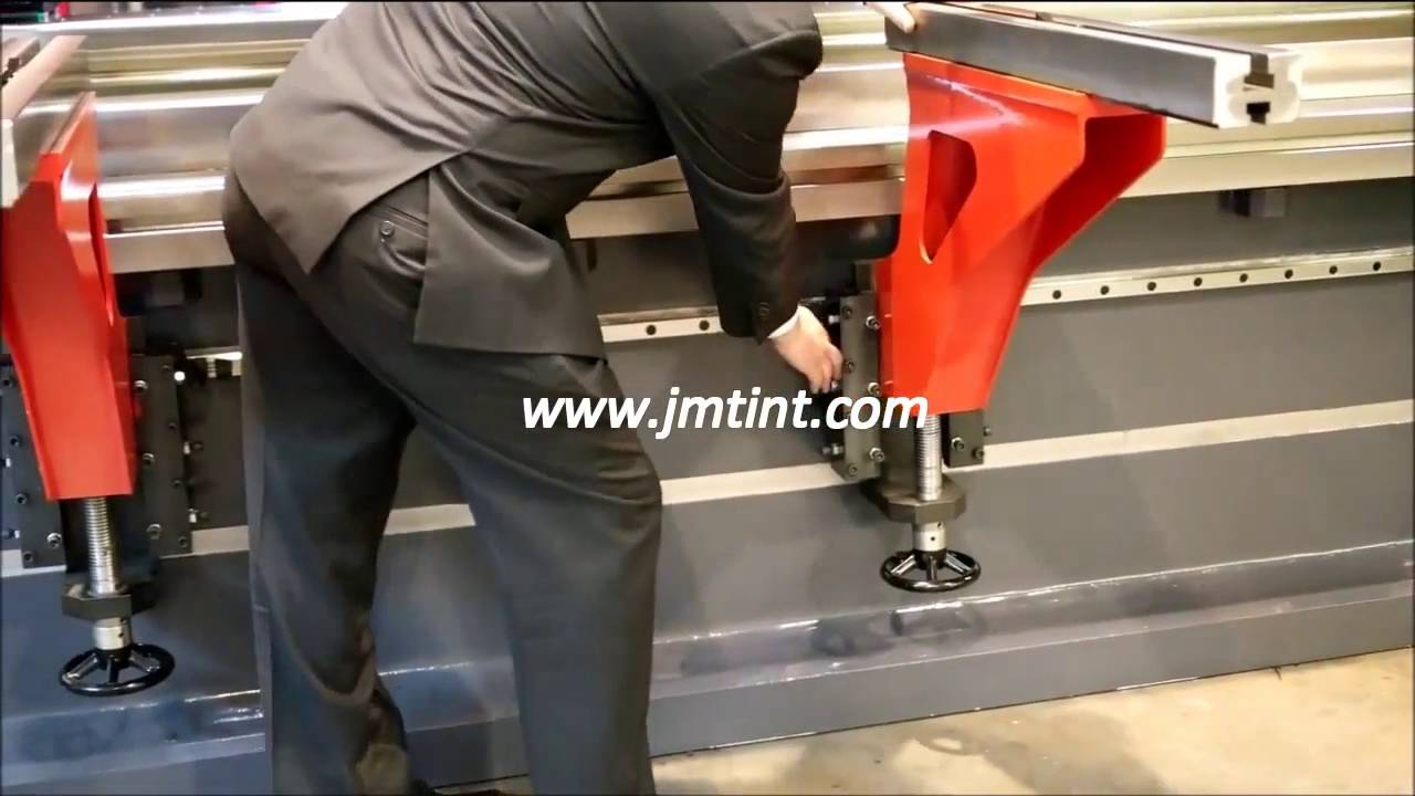 JMT PRESS BRAKE FRONT SUPPORT ARMS YouTube JMT PRESS BRAKE FRONT SUPPORT ARMS YouTube